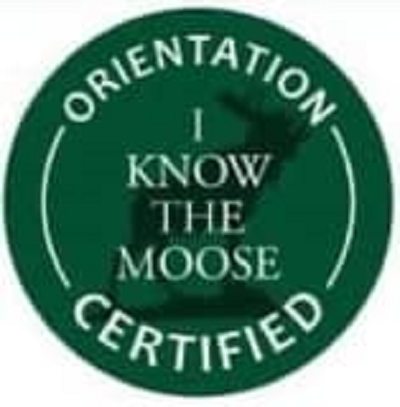 I Know The Moose Certified Badge