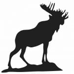 Standing Moose Logo